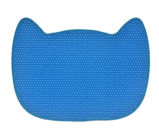 HKM-8156349 Non-Slip Cat Litter Mat for Easy Cleanup, Anti-Skid EVA Design, Available in Multiple Colors