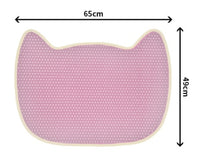 HKM-8156349 Non-Slip Cat Litter Mat for Easy Cleanup, Anti-Skid EVA Design, Available in Multiple Colors