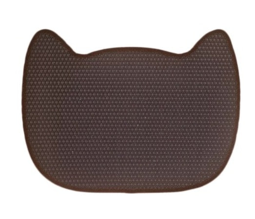 HKM-8156349 Non-Slip Cat Litter Mat for Easy Cleanup, Anti-Skid EVA Design, Available in Multiple Colors