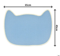 HKM-8156349 Non-Slip Cat Litter Mat for Easy Cleanup, Anti-Skid EVA Design, Available in Multiple Colors