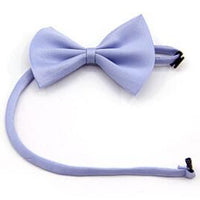 HKM-8156733 Solid Color Pet Bow Tie for Dogs and Cats - Stylish Cloth Accessory in Various Colors