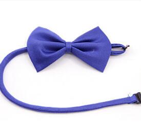 HKM-8156733 Solid Color Pet Bow Tie for Dogs and Cats - Stylish Cloth Accessory in Various Colors