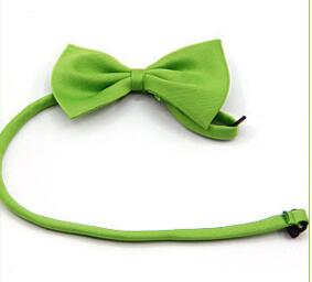HKM-8156733 Solid Color Pet Bow Tie for Dogs and Cats - Stylish Cloth Accessory in Various Colors