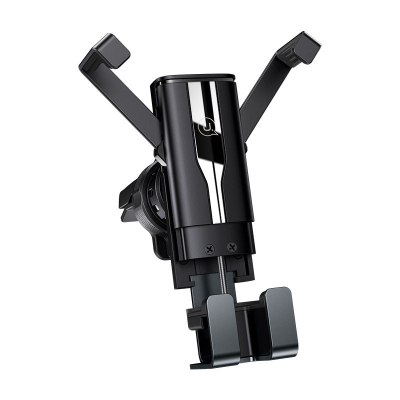 HKM-815763 Fully Automatic Gravity Lock Mobile Phone Holder for Car with Dual-arm Design