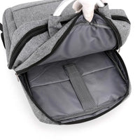 HKM-815763 Spacious Business Casual Laptop Backpack for Office and Outdoor Use