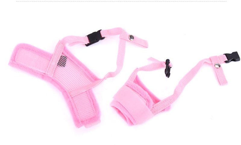 HKM-8157757 Duck Beak Protective Anti-Bite Mouth Cover - Breathable Nylon Mask with Adjustable Velcro Closure