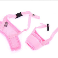 HKM-8157757 Duck Beak Protective Anti-Bite Mouth Cover - Breathable Nylon Mask with Adjustable Velcro Closure
