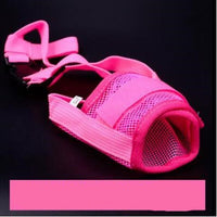 HKM-8157757 Duck Beak Protective Anti-Bite Mouth Cover - Breathable Nylon Mask with Adjustable Velcro Closure