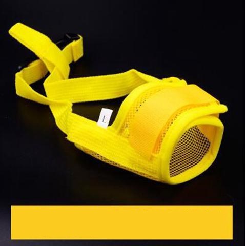 HKM-8157757 Duck Beak Protective Anti-Bite Mouth Cover - Breathable Nylon Mask with Adjustable Velcro Closure