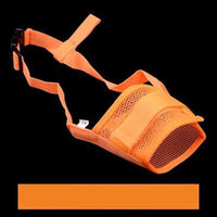 HKM-8157757 Duck Beak Protective Anti-Bite Mouth Cover - Breathable Nylon Mask with Adjustable Velcro Closure