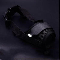 HKM-8157757 Duck Beak Protective Anti-Bite Mouth Cover - Breathable Nylon Mask with Adjustable Velcro Closure