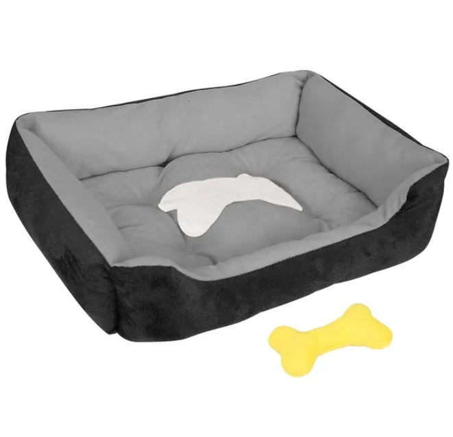 HKM-8158141 Cozy XXL Soft Warm Fleece Bed for Dogs and Cats - Perfect Nesting Cushion and Mat