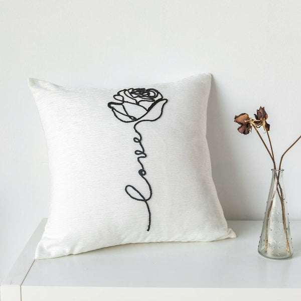 HKM-815827 Modern Simple 45x45cm Sofa Pillow Cushion for Living Room