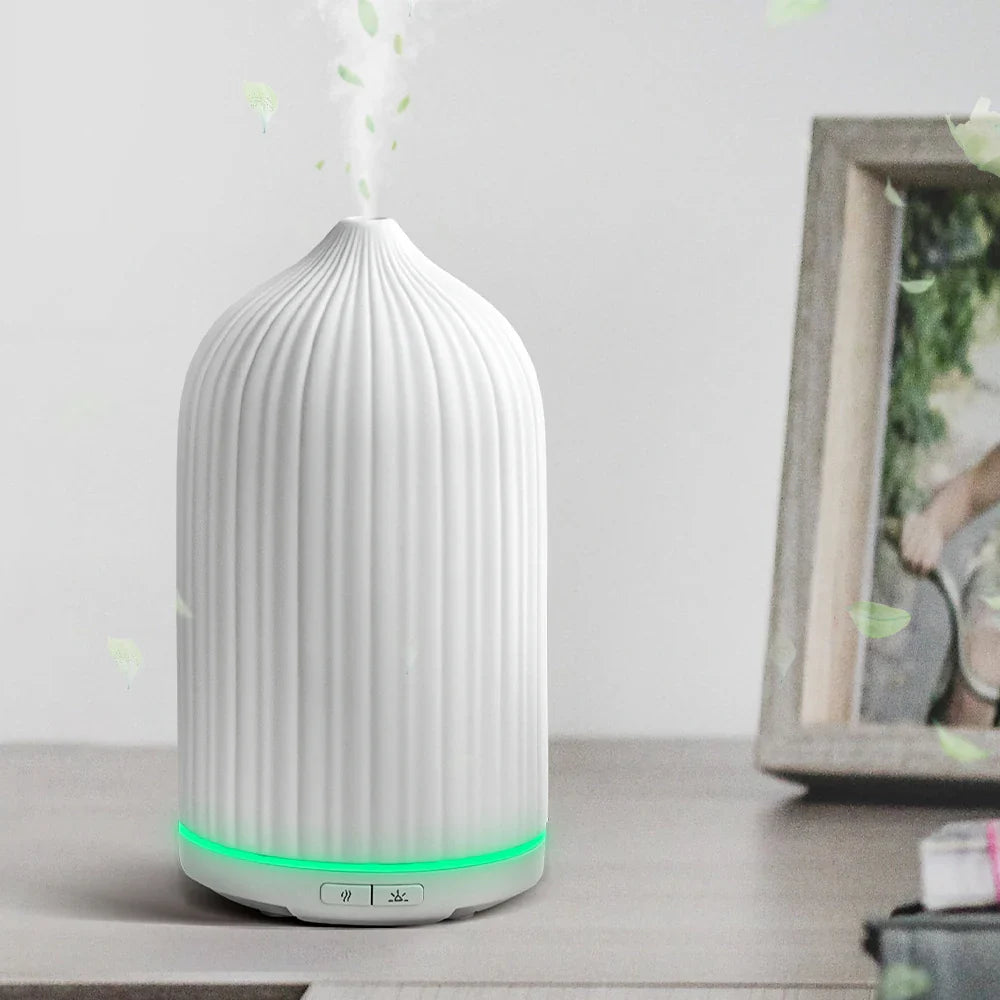 HKM-815891 Waterless Ceramic Essential Oil Diffuser with Auto Shut-Off Function