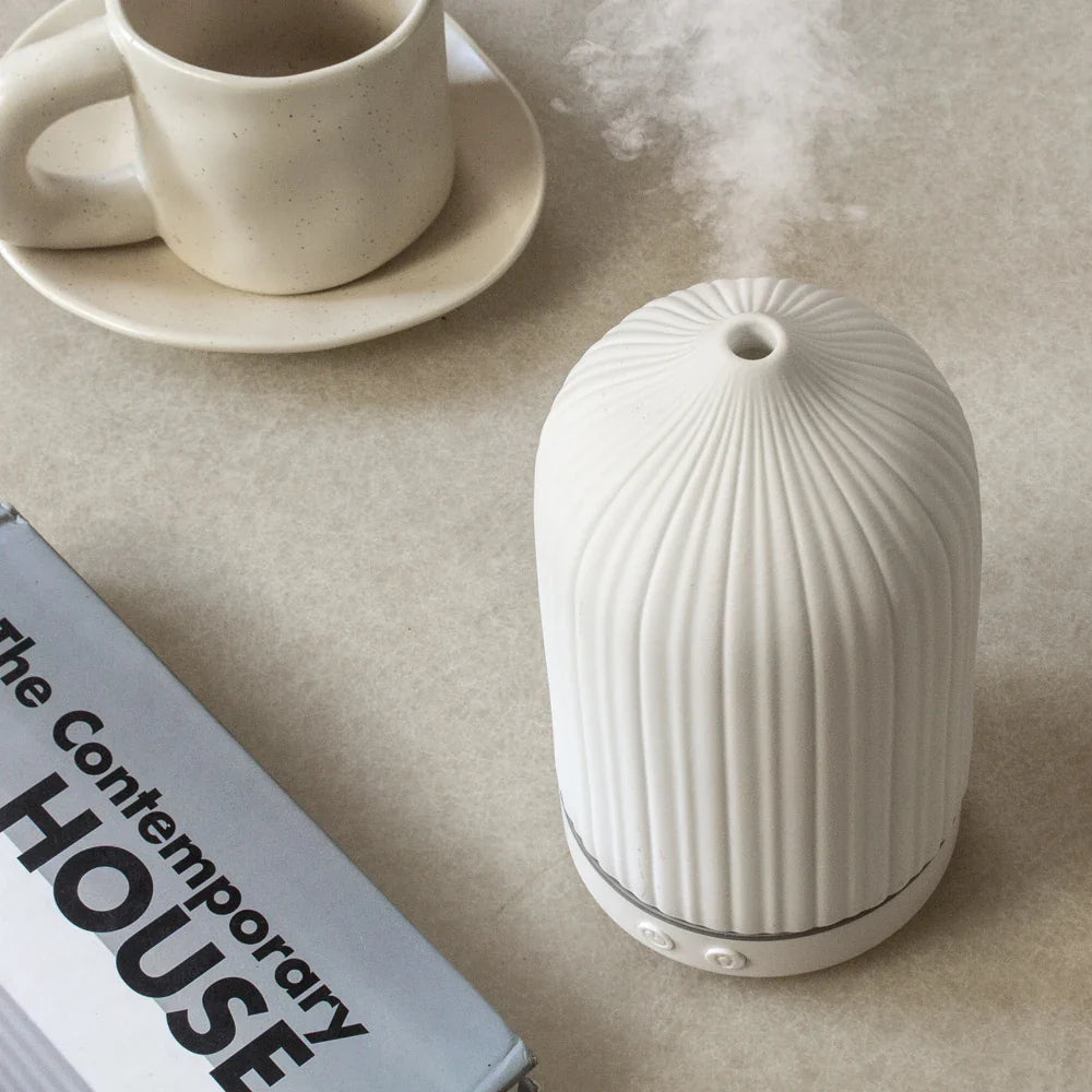 HKM-815891 Waterless Ceramic Essential Oil Diffuser with Auto Shut-Off Function