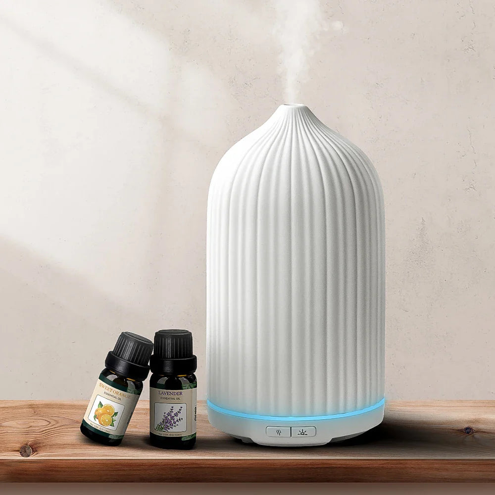 HKM-815891 Waterless Ceramic Essential Oil Diffuser with Auto Shut-Off Function