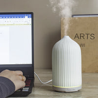HKM-815891 Waterless Ceramic Essential Oil Diffuser with Auto Shut-Off Function