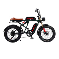 HKM-816019 High-Performance 48V 1500W Fat Tire Electric Bike with 36Ah Removable Battery and 7-Speed Gears