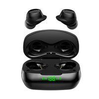 HKM-816019 Wireless TWS 5.0 Earbuds with Noise Reduction and Power Display for Music and Calls
