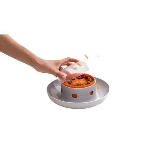 HKM-8160445 Automatic Pet Feeder for Dogs and Cats with Press Leakage Design