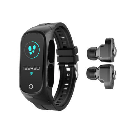 HKM-816211 Smart Bracelet and Bluetooth Headset Combo for Kids and Adults - Compatible with Android and iOS Platforms