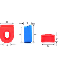 HKM-816211 Universal Silicone Crank Protector for Bicycles - Durable & Secure Fit