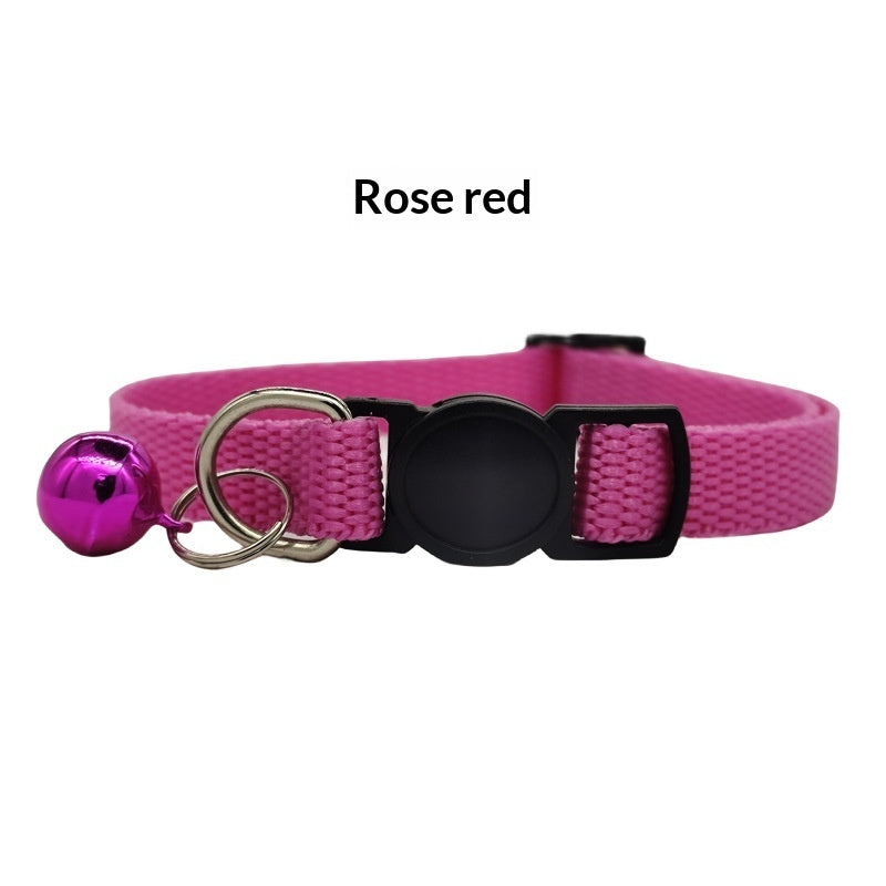 HKM-8162237 Adjustable Geometric Pattern Pet Collar in Multiple Colors - Universal Fit for All Seasons