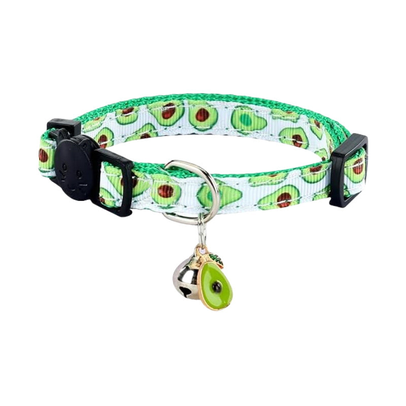 HKM-8162237 Adjustable Geometric Pattern Pet Collar in Multiple Colors - Universal Fit for All Seasons