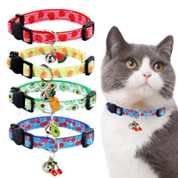 HKM-8162237 Adjustable Geometric Pattern Pet Collar in Multiple Colors - Universal Fit for All Seasons