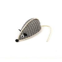 HKM-8162877 Multicolor Sisal Cat Mouse Toy - Set of 3 Fun Playful Toys