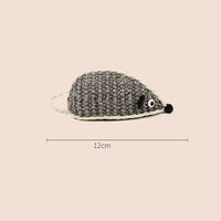 HKM-8162877 Multicolor Sisal Cat Mouse Toy - Set of 3 Fun Playful Toys