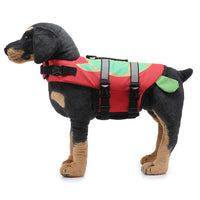 HKM-8164413 Pet Life Jacket Swimsuit for Dogs - Casual Polyester Swimwear in Sizes S, M, L