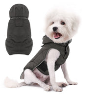 HKM-8164669 Water-Repellent Cotton Dog Vest in Gray - Sizes S to XXL