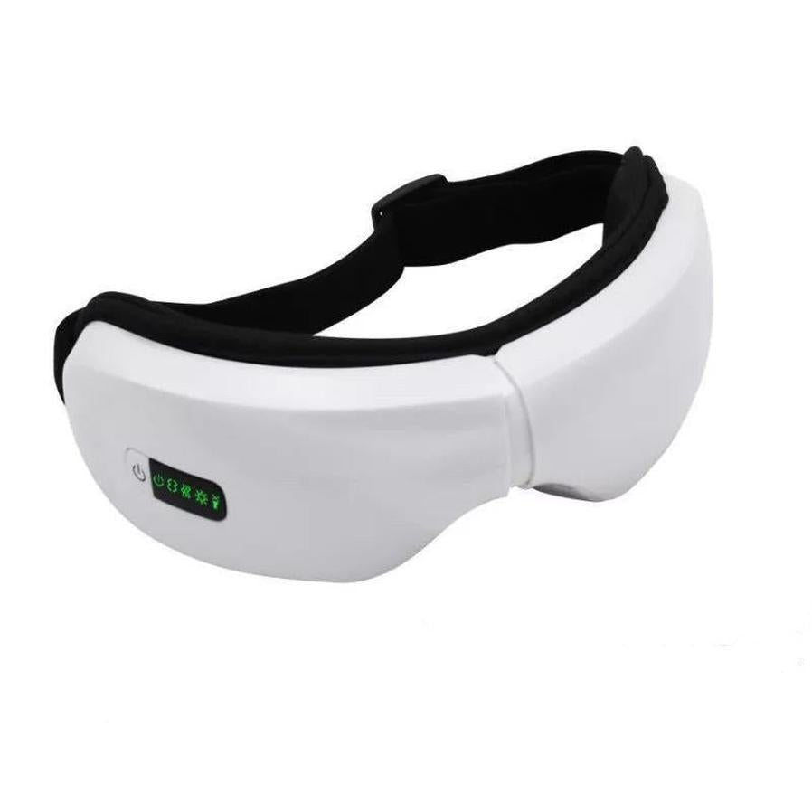 HKM-816595 Wireless Smart Eye Massager with Air Pressure, Hot Compress, and Music Vibration Features - USB Powered