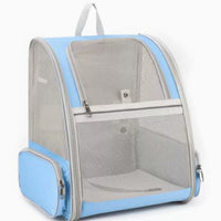 HKM-8166461 Portable and Foldable Breathable Cat Bag, Medium-Hard PVC, 3 Color Options Available