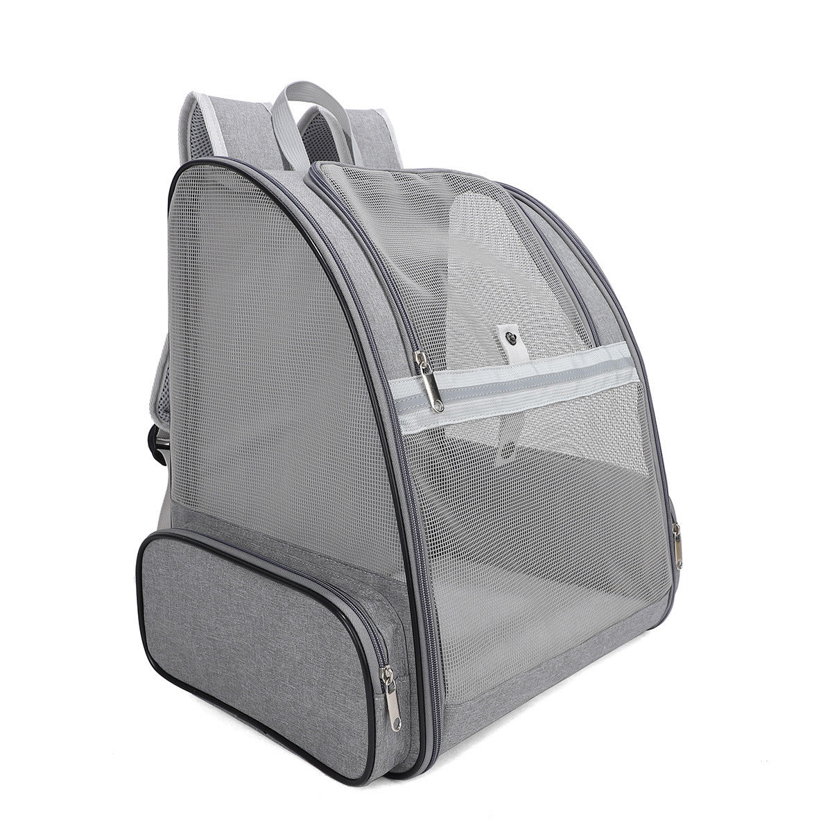 HKM-8166461 Portable and Foldable Breathable Cat Bag, Medium-Hard PVC, 3 Color Options Available