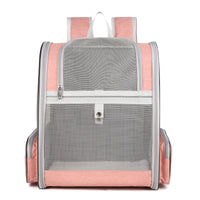 HKM-8166461 Portable and Foldable Breathable Cat Bag, Medium-Hard PVC, 3 Color Options Available