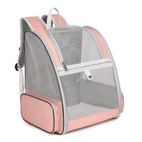 HKM-8166461 Portable and Foldable Breathable Cat Bag, Medium-Hard PVC, 3 Color Options Available