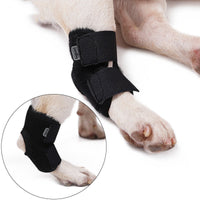 HKM-8166845 Anti-Licking Bandage for Dogs - Adjustable Size S, M, L, XL, Black Diving Material