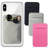HKM-816723 Elastic Lycra Phone Back Sticker - Customizable Thermal Transfer Design, 57X90MM, Multi-Function Use