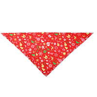 HKM-8167613 Christmas Pet Triangle Scarf - Stylish Decorations for Dogs and Cats in Festive Patterns
