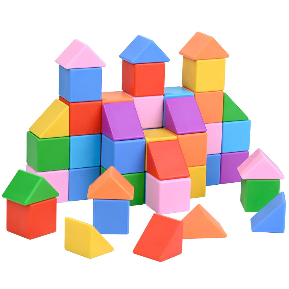 HKM-816979 Magnetic Building Cube Set for Toddlers - Educational STEM Puzzle Blocks in Various Sizes