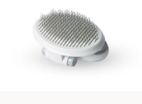 HKM-8171581 Self-Cleaning Wire Brush for Pets - Plastic Comb in White, Pink, and Blue