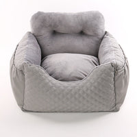 HKM-817235 Pet Dog Car Kennel Portable Cushion Safety Seat