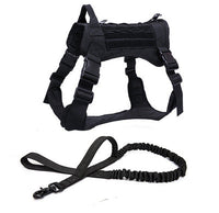 HKM-8175037 Outdoor Tactical Pet Vest - Durable Nylon, Adjustable Fit, Breathable Design for All Dog Sizes