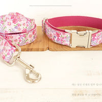 HKM-8175549 Pink Flower Fairy Classic Leash Set - Durable Polyester, Multiple Sizes Available