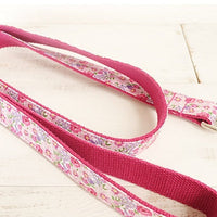 HKM-8175549 Pink Flower Fairy Classic Leash Set - Durable Polyester, Multiple Sizes Available