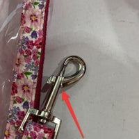 HKM-8175549 Pink Flower Fairy Classic Leash Set - Durable Polyester, Multiple Sizes Available