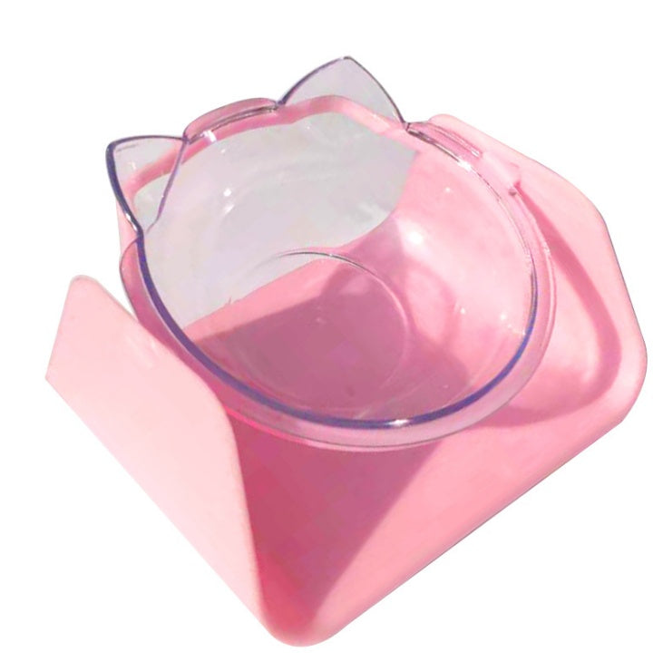 HKM-8175933 Cervical Support Plastic Cat Bowl for Comfortable Feeding