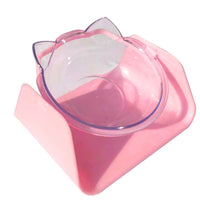 HKM-8175933 Cervical Support Plastic Cat Bowl for Comfortable Feeding